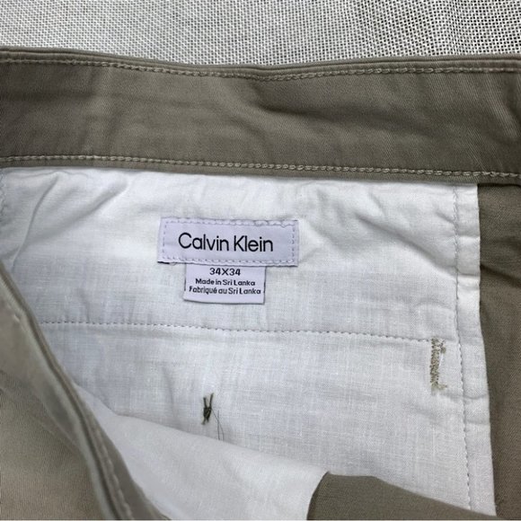 Calvin Klein Men's Straight-Fit Stretch Chino Pants Size 34*34 - Picture 5 of 12